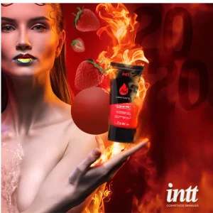 Lubricante Hot con Sabor a Frurtilla - Sex Shop Online Chile