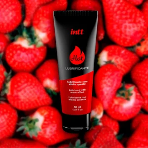 Lubricante Hot con Sabor a Frurtilla - Sex Shop Online Chile